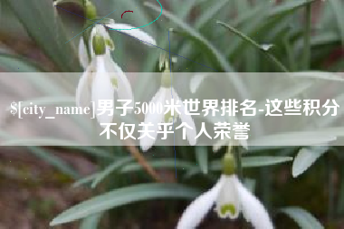 丰城男子5000米世界排名-这些积分不仅关乎个人荣誉