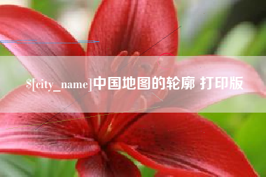 丰城中国地图的轮廓 打印版