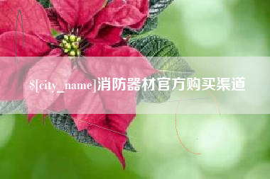 丰城消防器材官方购买渠道