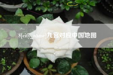 丰城九宫对应中国地图