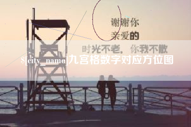 丰城九宫格数字对应方位图