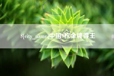 丰城中国9枚金牌得主