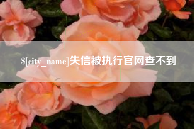 丰城失信被执行官网查不到