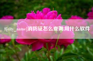丰城消防证怎么查询,用什么软件