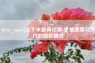 丰城五千米最高纪录-更是速度与技巧的精彩博弈