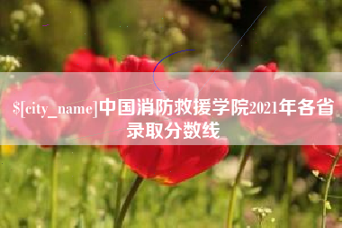 丰城中国消防救援学院2021年各省录取分数线