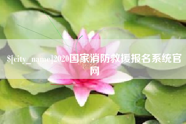 丰城2020国家消防救援报名系统官网