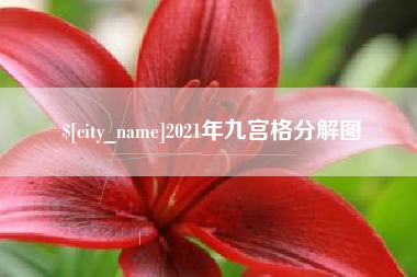 丰城2021年九宫格分解图