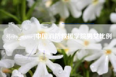 丰城中国消防救援学院男女比例