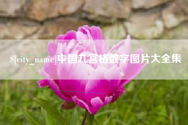 丰城中国九宫格数字图片大全集