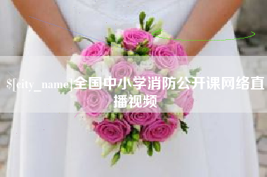 丰城全国中小学消防公开课网络直播视频