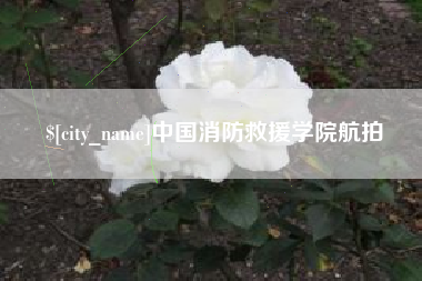 丰城中国消防救援学院航拍