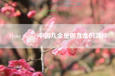丰城中国九金是哪九金的简称