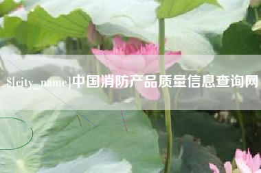 丰城中国消防产品质量信息查询网