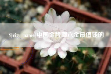 丰城中国金牌哪六金最值钱的