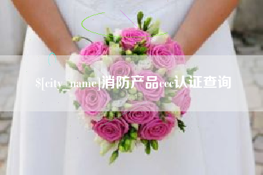 丰城消防产品ccc认证查询
