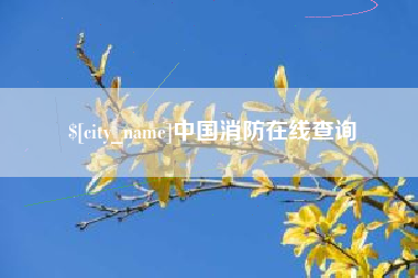丰城中国消防在线查询
